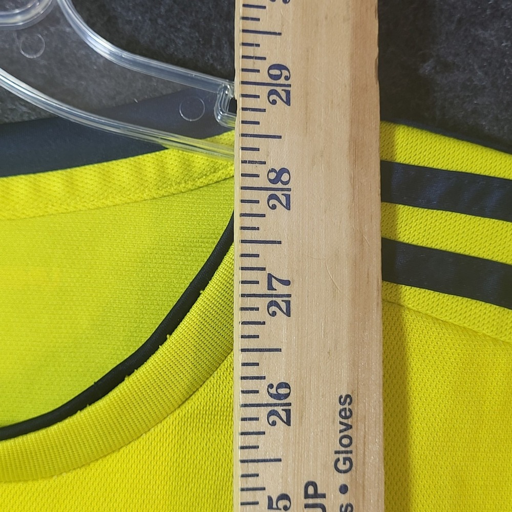 Adidas Colombia National Team Yellow Jersey XL Climacool Short Sleeve Yellow - Picture 9 of 13